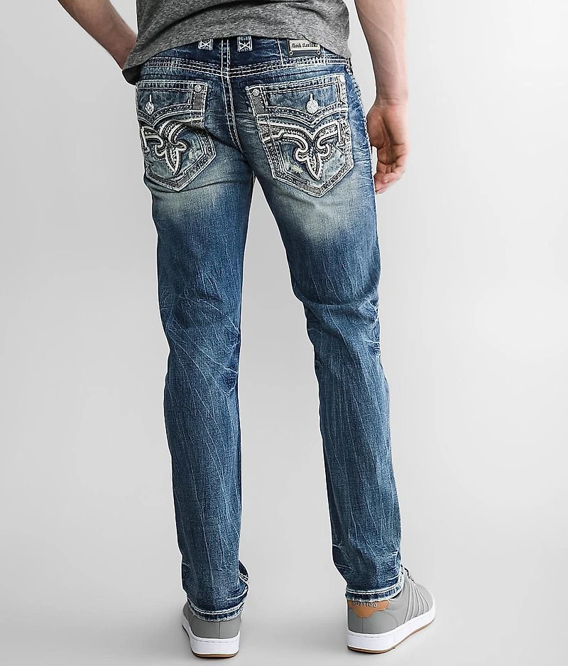 Bisque Slim Straight Stretch Jean