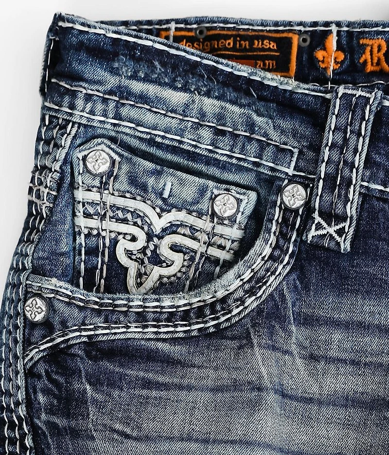 Bisque Slim Straight Stretch Jean