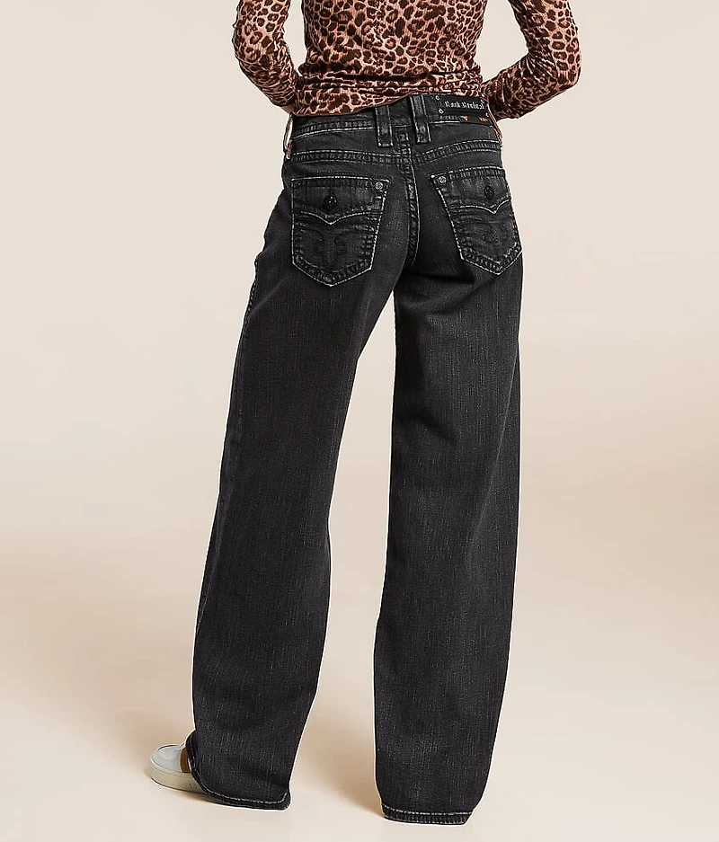 Titania Wide Leg Baggy Stretch Jean