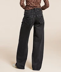 Titania Wide Leg Baggy Stretch Jean