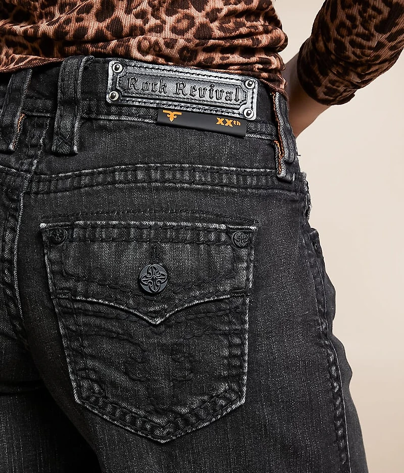Titania Wide Leg Baggy Stretch Jean