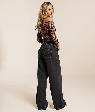 Rock Revival Titania Wide Leg Baggy Stretch Jean