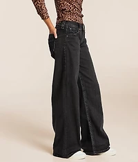 Titania Wide Leg Baggy Stretch Jean