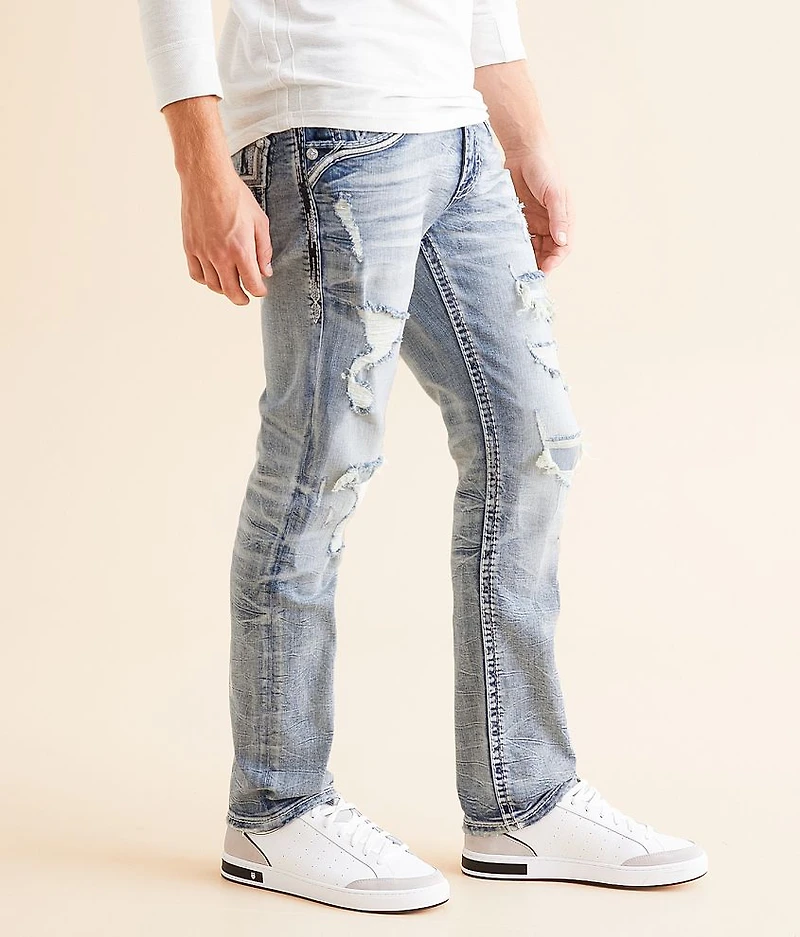Yulene Slim Straight Stretch Jean