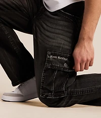 Keegan Relaxed Straight Cargo Stretch Jean