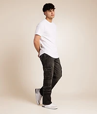 Keegan Relaxed Straight Cargo Stretch Jean