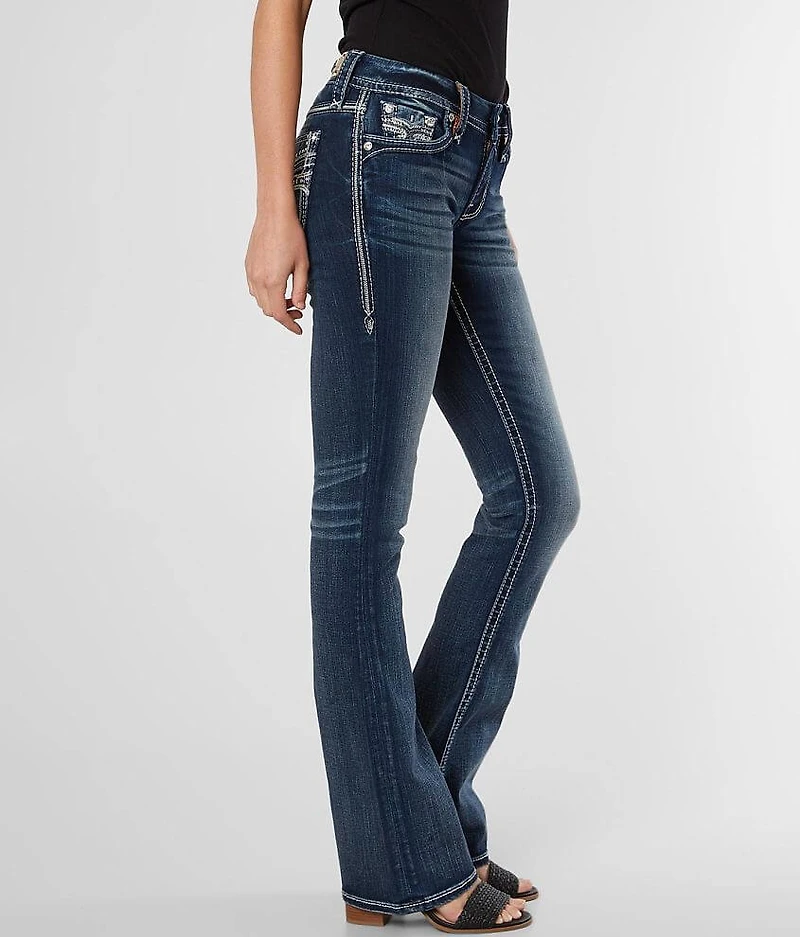 Jessee Mid-Rise Boot Stretch Jean