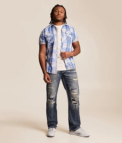 Nigel Relaxed Taper Stretch Jean