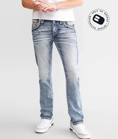 Foliage Slim Straight Stretch Jean