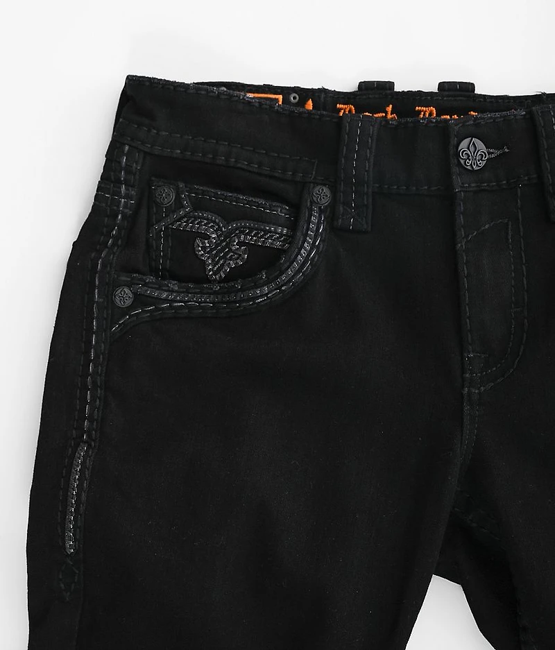 Tan Slim Straight Stretch Jean