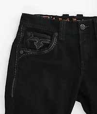 Tan Slim Straight Stretch Jean