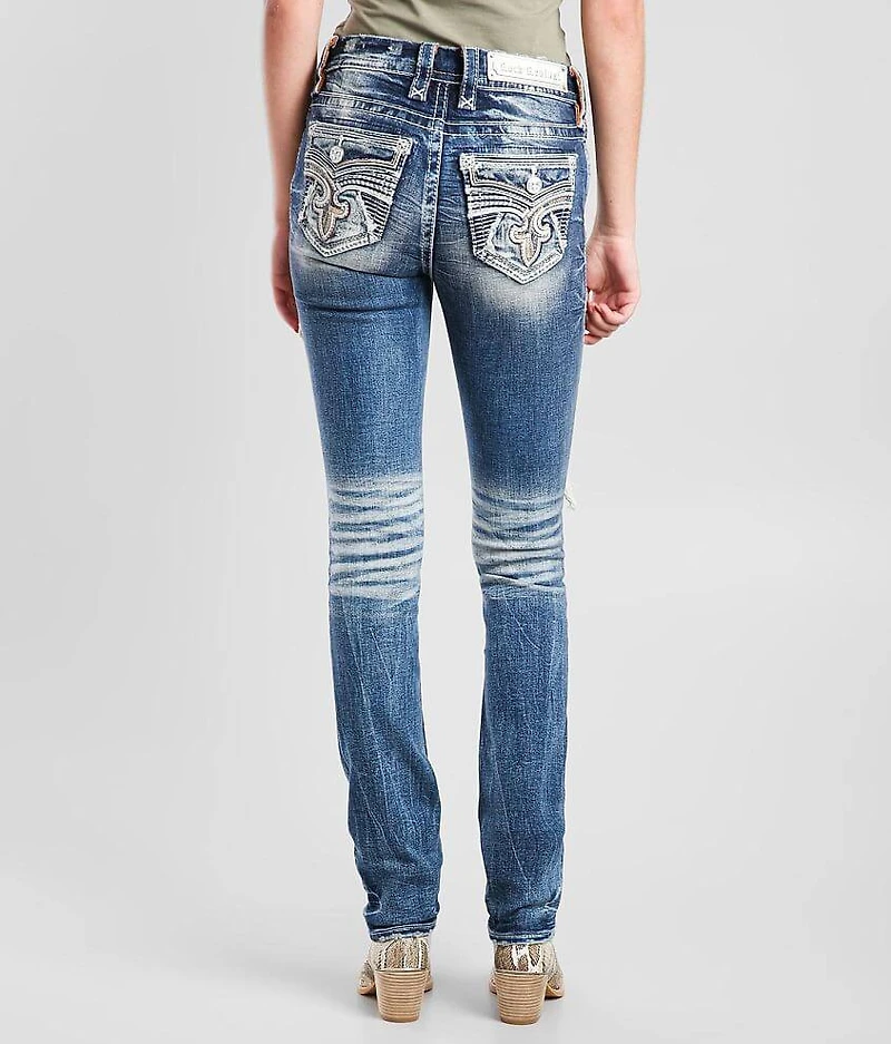 Sosie Mid-Rise Straight Stretch Jean