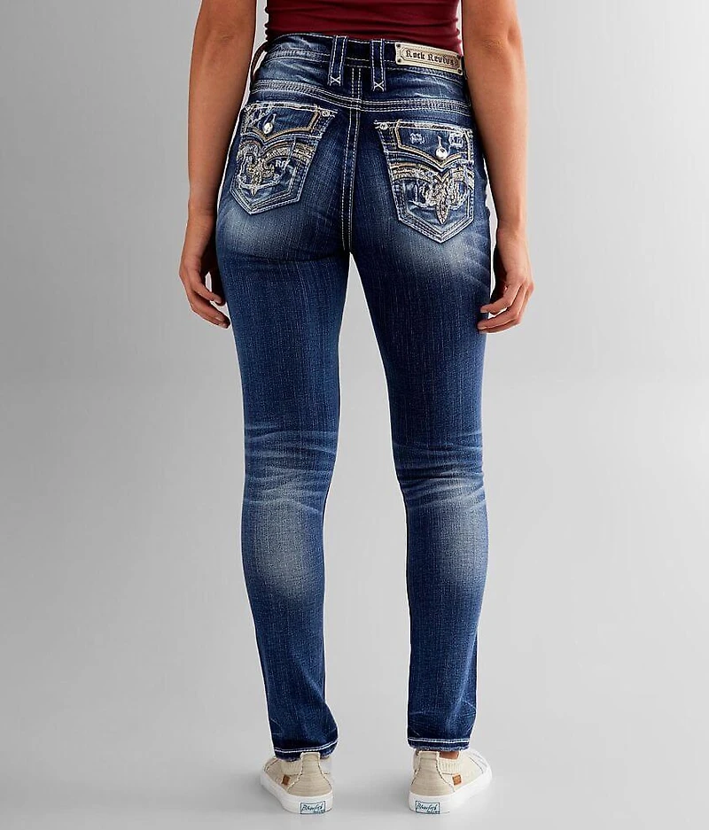 Lilas Mid-Rise Skinny Stretch Jean