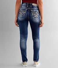 Lilas Mid-Rise Skinny Stretch Jean