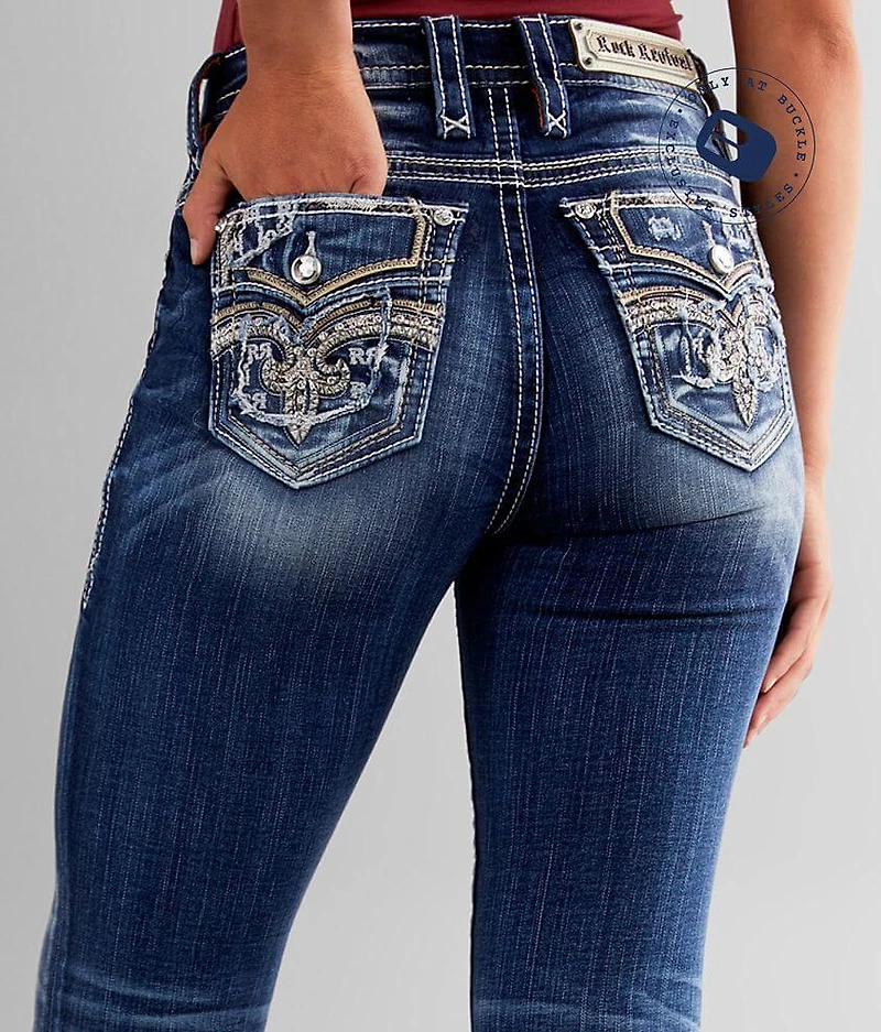 Lilas Mid-Rise Skinny Stretch Jean