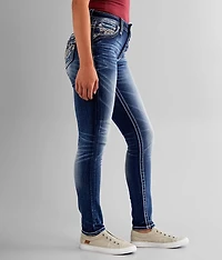 Lilas Mid-Rise Skinny Stretch Jean