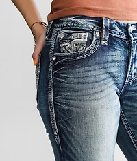 Yandel Mid-Rise Straight Stretch Jean