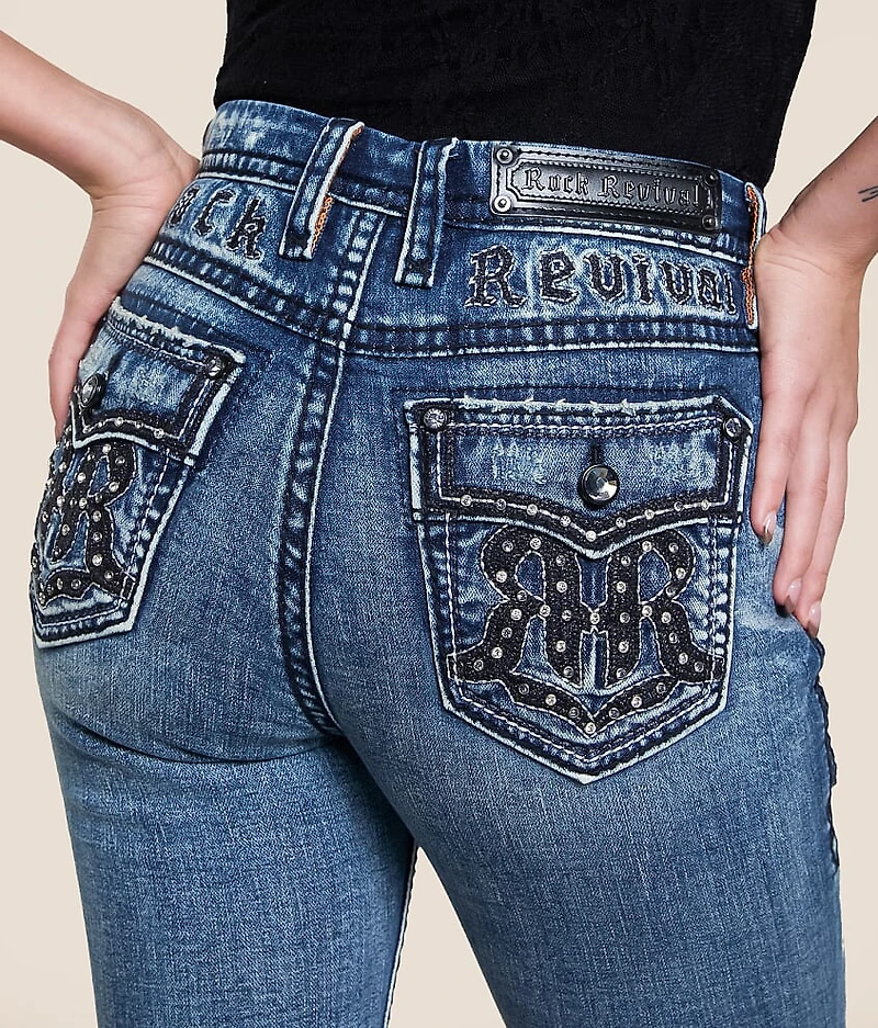 Nadine Curvy High Rise Straight Stretch Jean