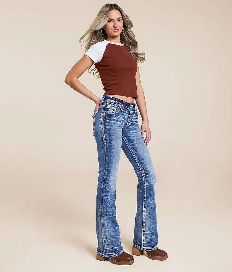 Nadine Mid-Rise Boot Stretch Jean