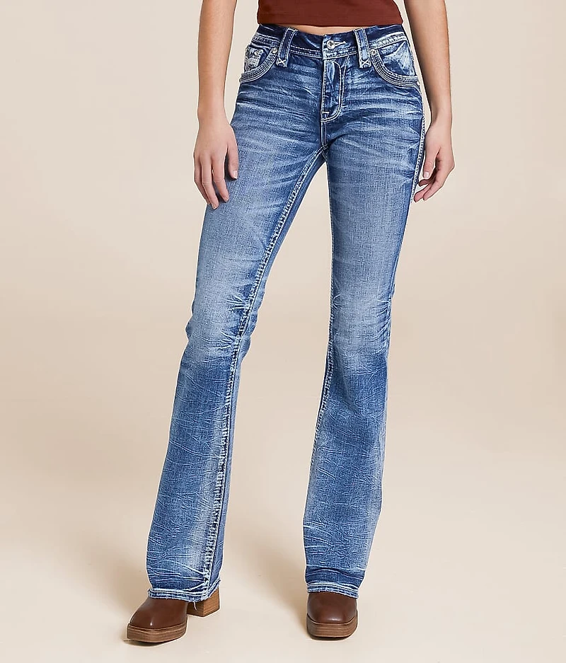 Nadine Mid-Rise Boot Stretch Jean