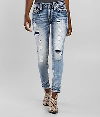 Peacoat Ankle Skinny Stretch Jean