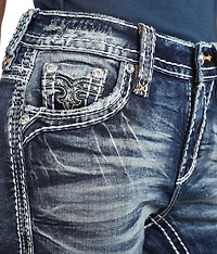 Peacoat Mid-Rise Boot Stretch Jean