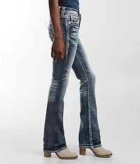 Peacoat Mid-Rise Boot Stretch Jean
