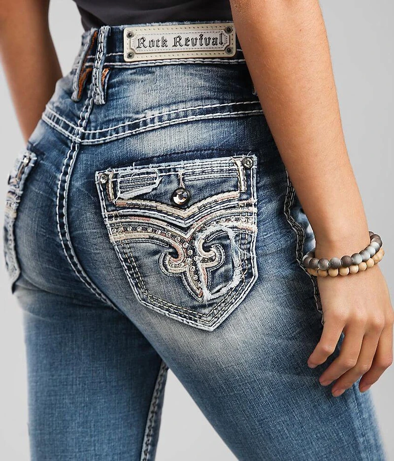 Ultra High Loganberry Skinny Jean