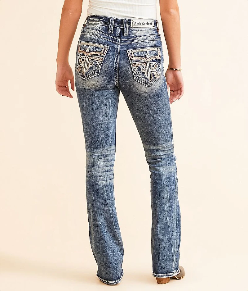 Semah Curvy High Rise Boot Stretch Jean