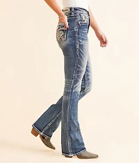 Semah Curvy High Rise Boot Stretch Jean