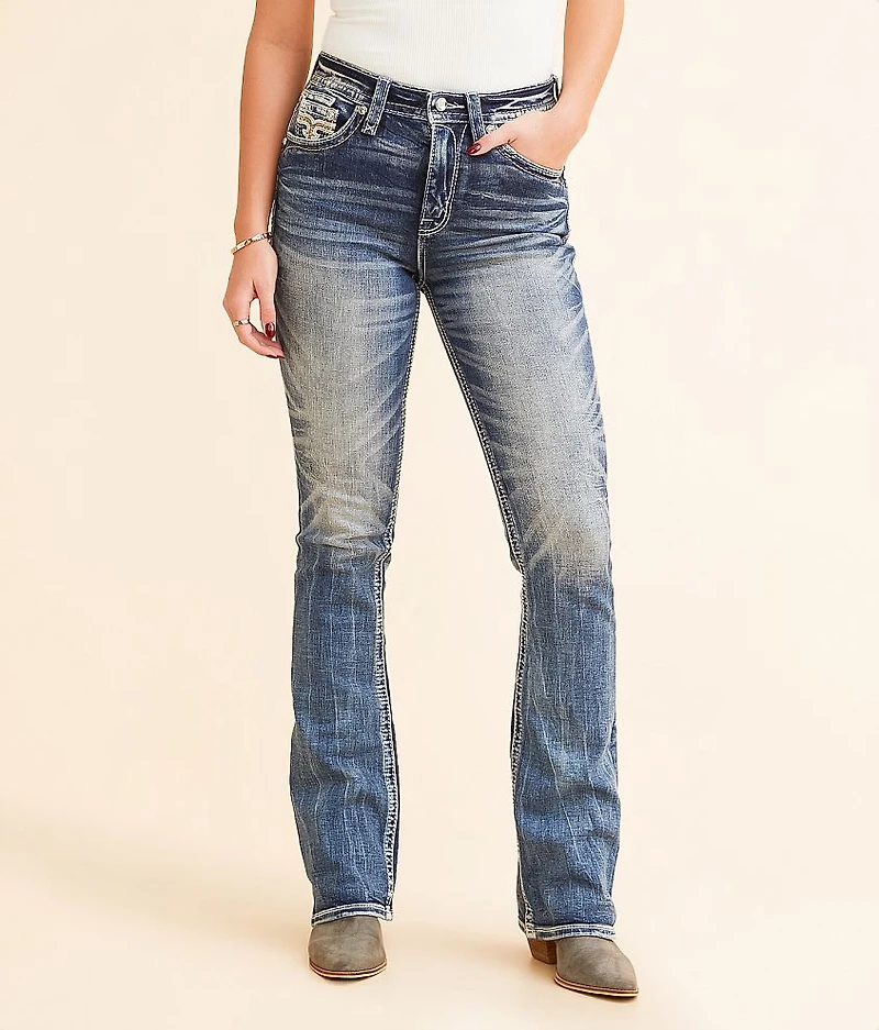 Semah Curvy High Rise Boot Stretch Jean