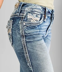 Mid-Rise Straight Stretch Jean