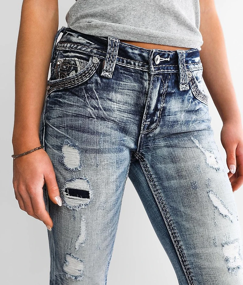 Mid-Rise Boot Stretch Jean