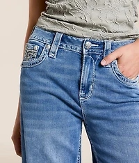 Alivia Wide Leg Baggy Stretch Jean