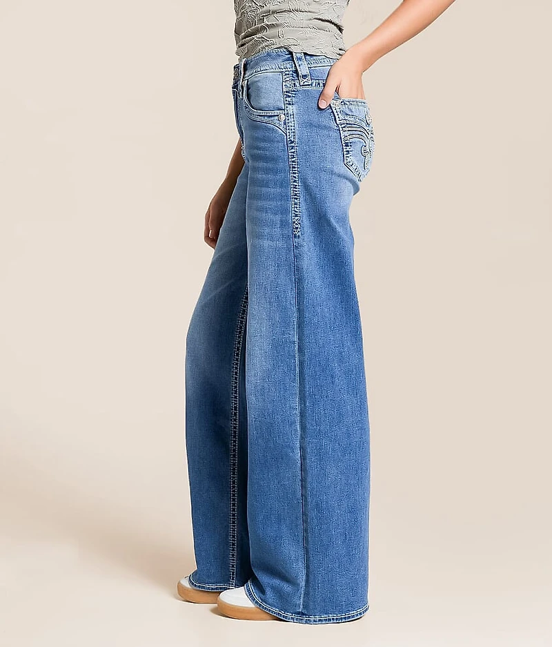 Alivia Wide Leg Baggy Stretch Jean