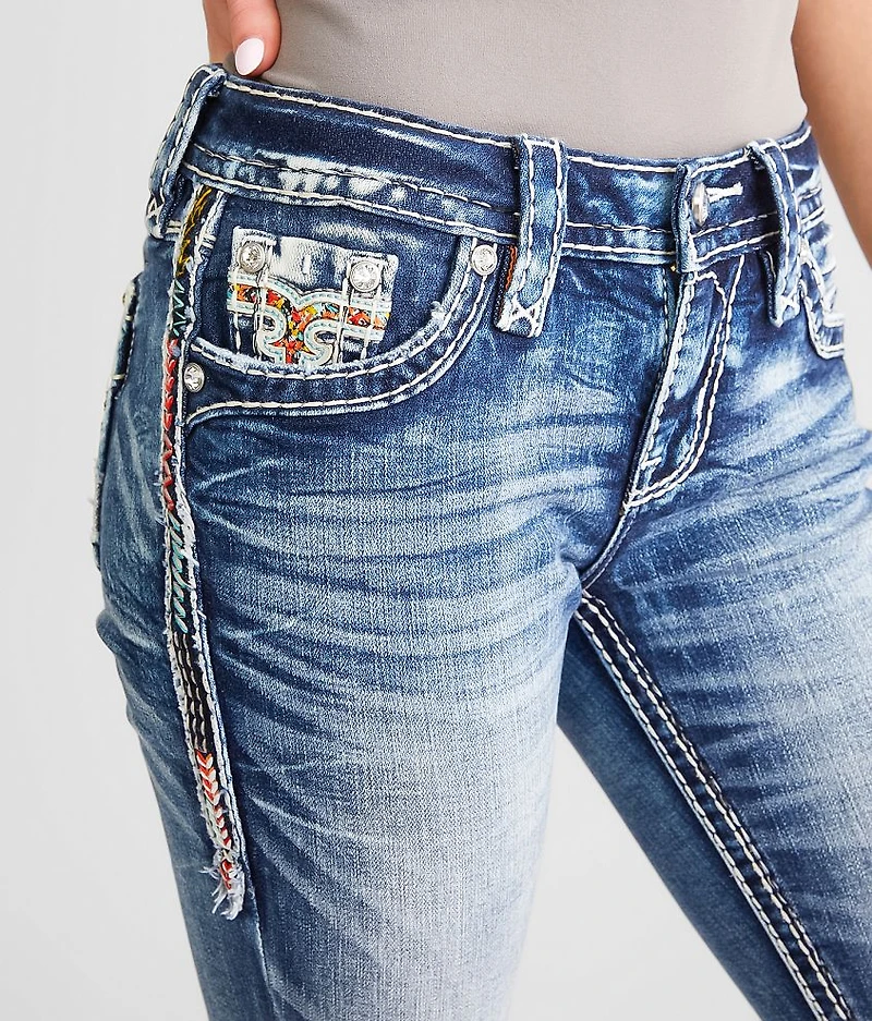 Klayre Low Rise Ankle Skinny Stretch Jean