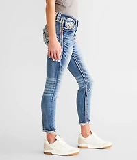 Klayre Low Rise Ankle Skinny Stretch Jean