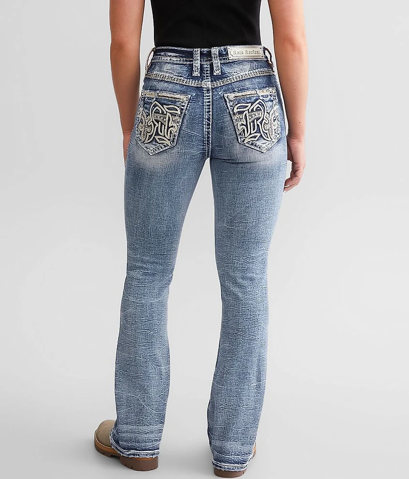 Kelcie Curvy High Rise Boot Stretch Jean