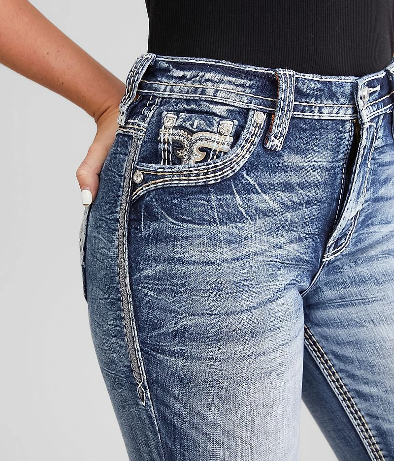 Kelcie Curvy High Rise Boot Stretch Jean