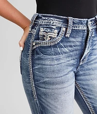 Kelcie Curvy High Rise Boot Stretch Jean