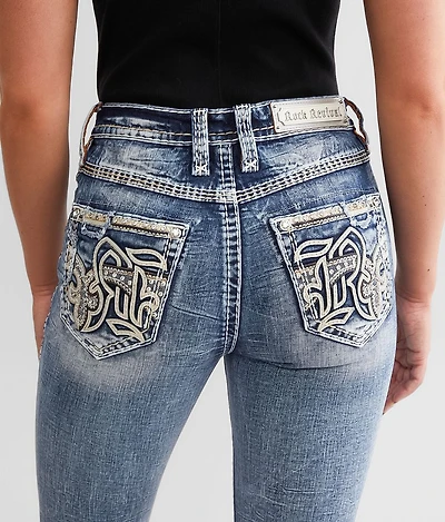 Kelcie Curvy High Rise Boot Stretch Jean