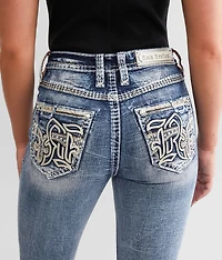 Kelcie Curvy High Rise Boot Stretch Jean