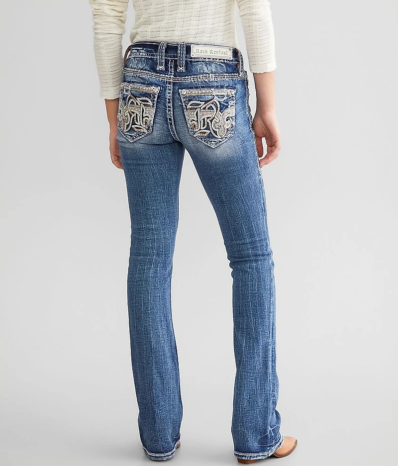 Kelcie Mid-Rise Boot Stretch Jean