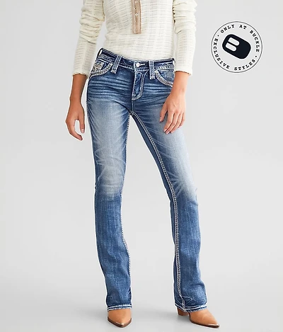 Kelcie Mid-Rise Boot Stretch Jean