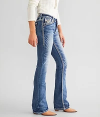 Kelcie Mid-Rise Boot Stretch Jean