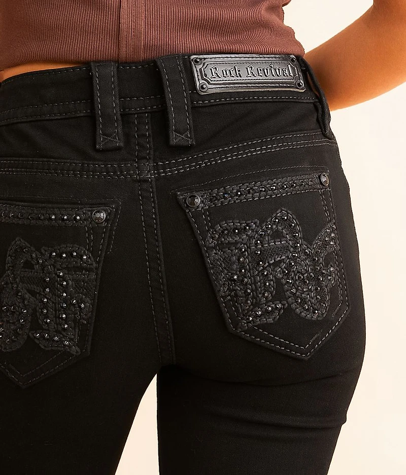 Kelcie Mid-Rise Boot Stretch Jean