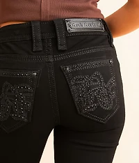 Kelcie Mid-Rise Boot Stretch Jean