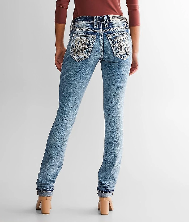 Eilish Low Rise Straight Stretch Jean