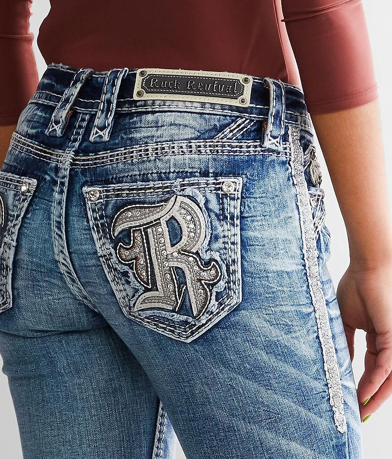 Eilish Low Rise Straight Stretch Jean