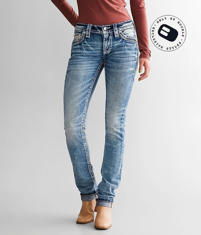 Eilish Low Rise Straight Stretch Jean